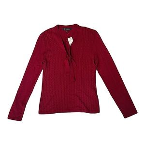 Brooks Brothers Crimson Sweater